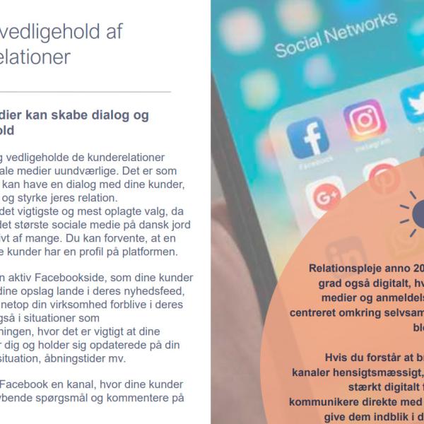 Digital vedligehold af kunderelationer