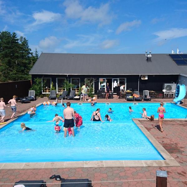 Poolområde Tornby Camping