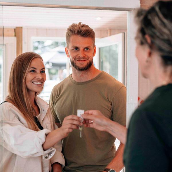 Tolne Camping - nøgle udlevering