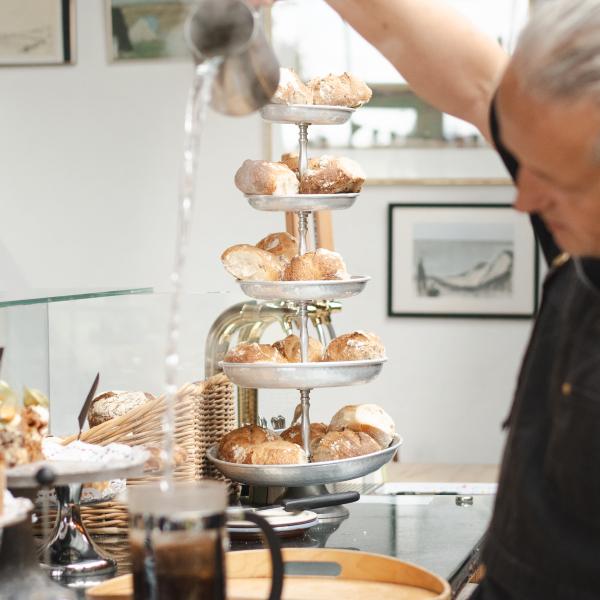 Keramikcafé Møllehuset_kaffe og brød