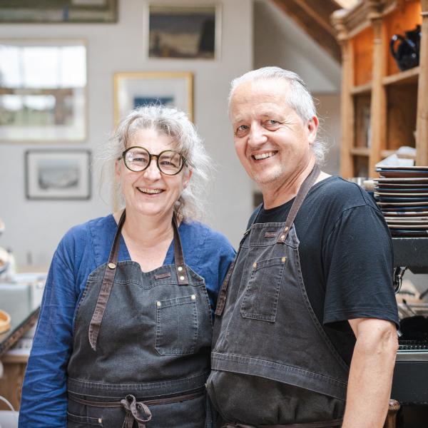 Martin og Kerstin_Keramikcafé Møllehuset