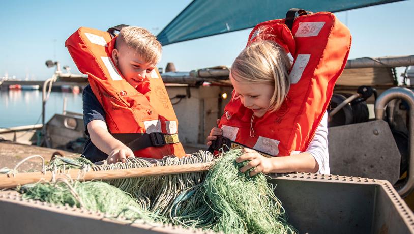 Hook-and-cook-børn med garn