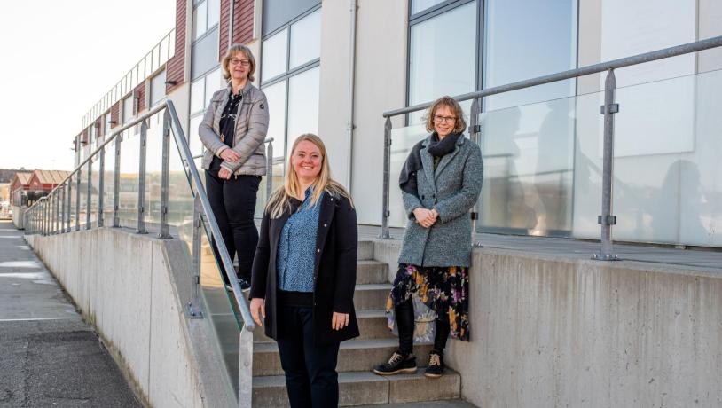 Helle, Betina og Karin i Lemvig