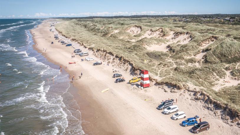 Tversted, Hirtshals, Bindslev, strand, badestrand, natur