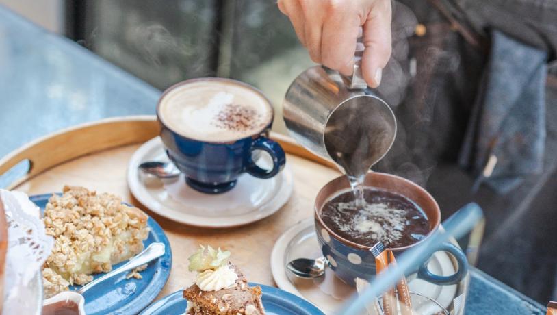 Keramikcafé Møllehuset_kaffe og kage