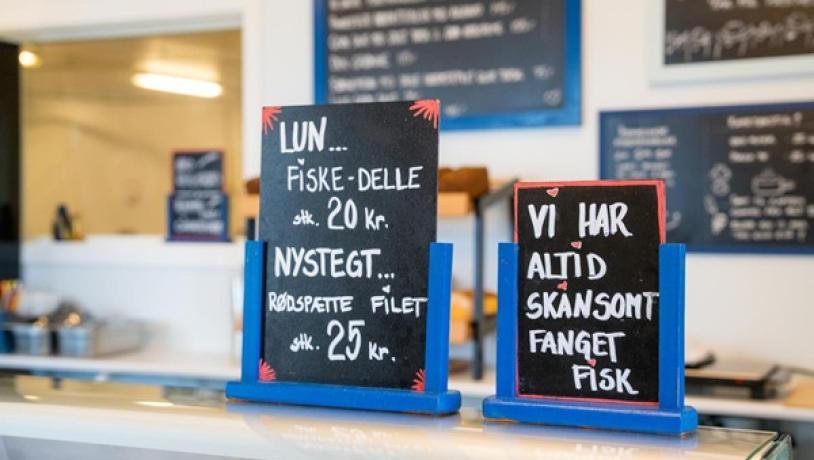 Thorupstrand fiskehus indenfor