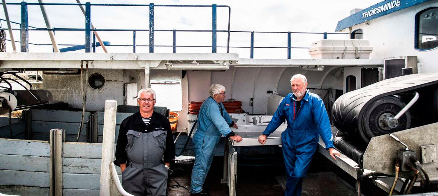 Lokale fiskere thorsminde