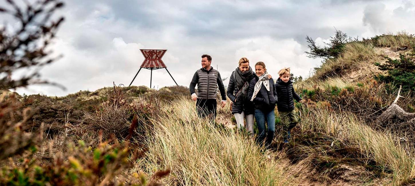 Bøgsted Rende efterår familie gåtur