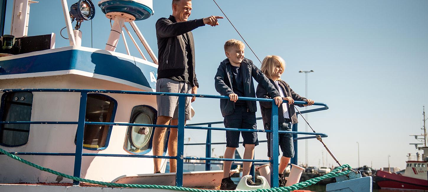Hook & cook- familiefar på kutter