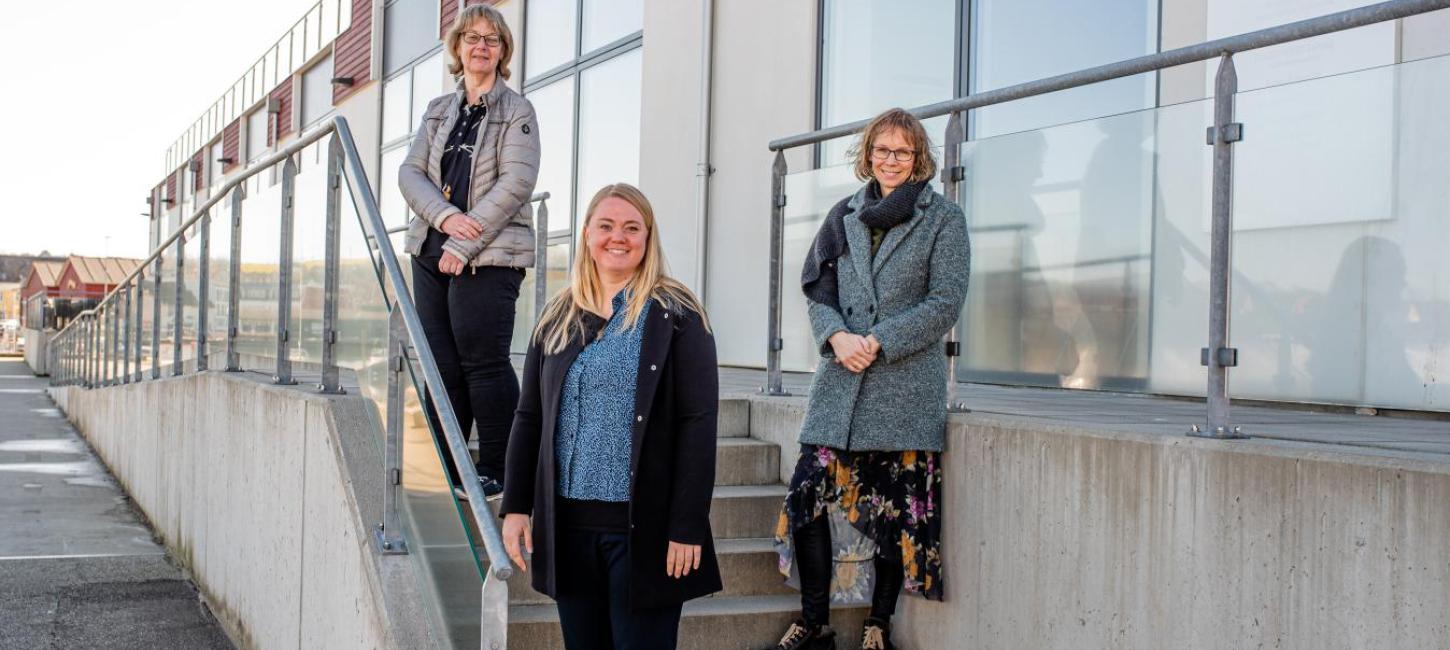 Helle, Betina og Karin i Lemvig