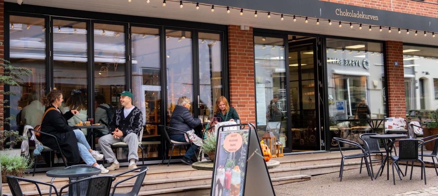 Chokoladekurven Thisted udenfor