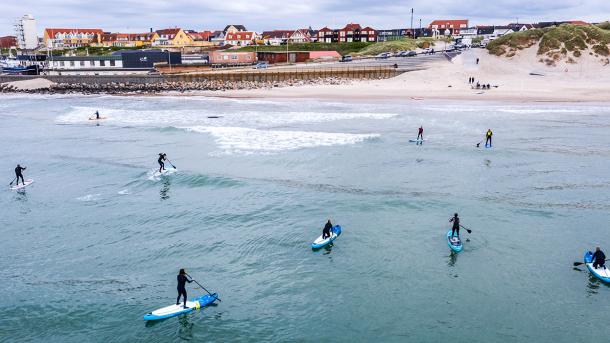 Stand up surf hirtshals