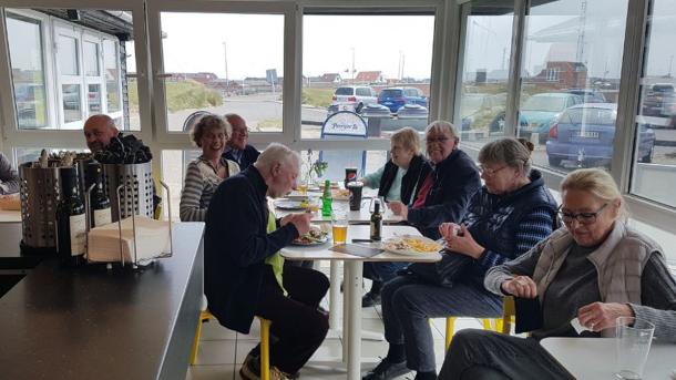Cafe, Thorsminde, mad, Havglimt, grill, is
