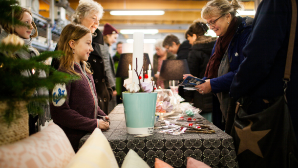 Julemarked på Slagteriet