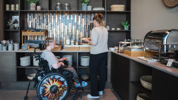 Handicapvenlig Hotel Nørreport brunch