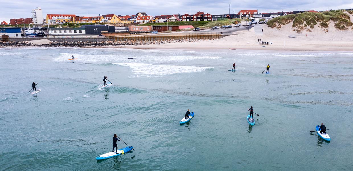 Stand up surf hirtshals