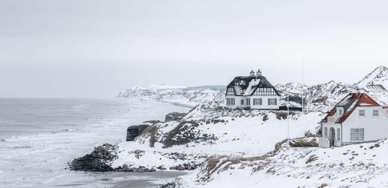 Vinterlandskab i Løkken