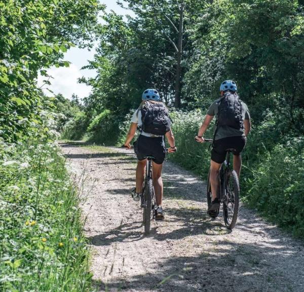 Par på cykeltur