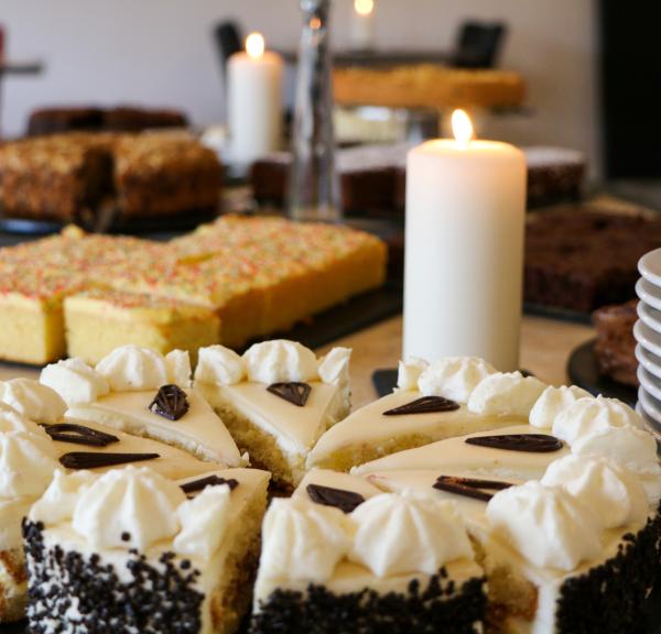 Kagebord i Kaffestuen ved Lodbjerg Fyr