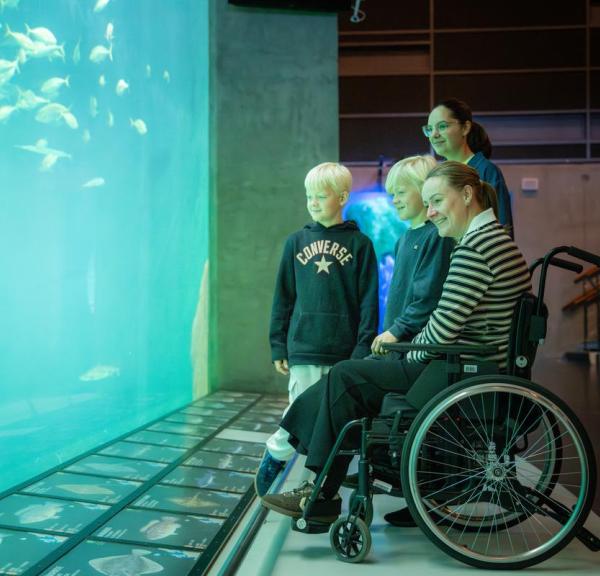 Nordsøen Oceanarium handicapvenlighed