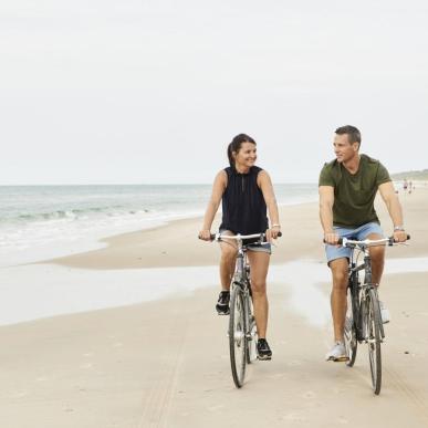 Cykeltur på Stranden i Hirtshals