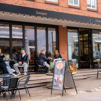 Chokoladekurven Thisted udenfor