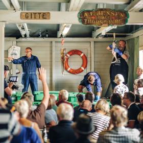 Fiskeauktion i Thorsminde