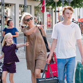 Gågaden i Hjørring Familie