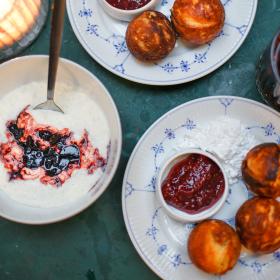 Æbleskiver christmas