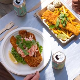 North shore surf Løkken fisk