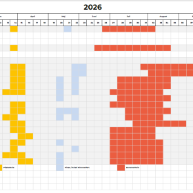 International feriekalender 2026