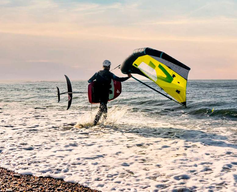 Wingfoil klitmøller