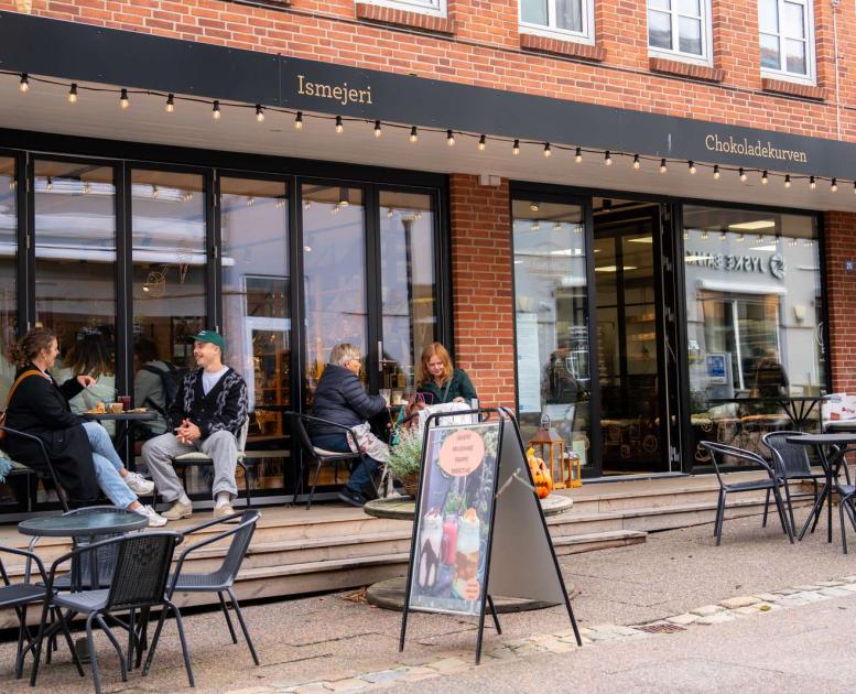 Chokoladekurven Thisted udenfor